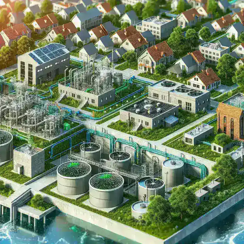 Inovasi sistema de tratamiento de aguas residuales a escala comunitaria con biotecnología